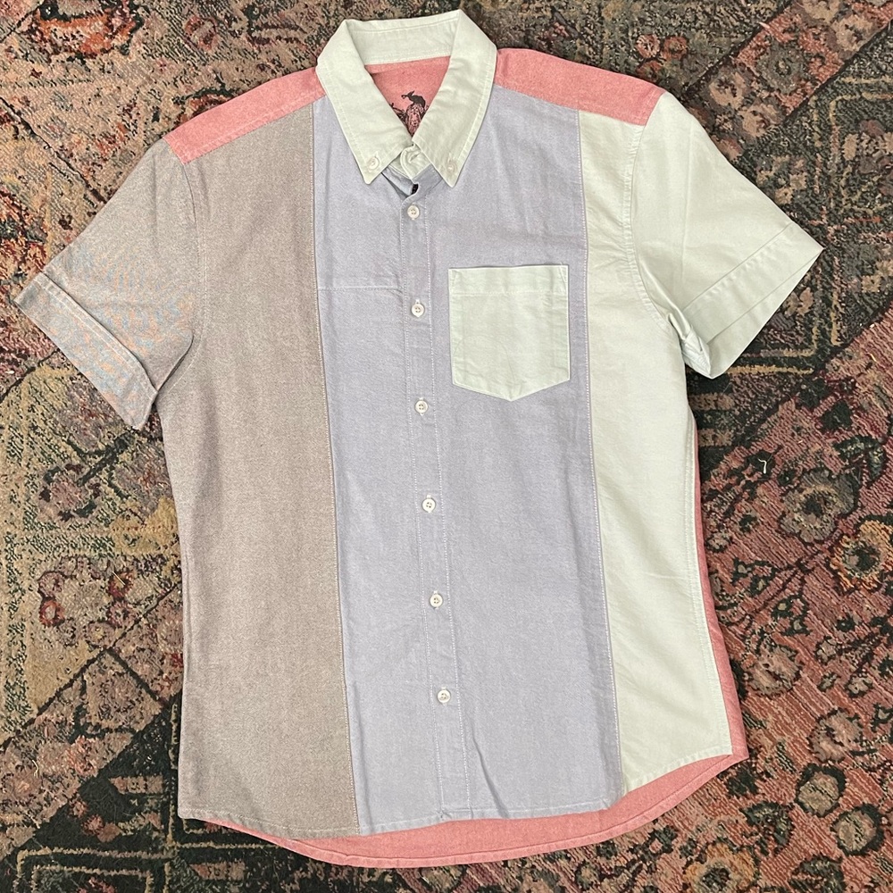 Urban Outfitters Charles & 1/2 Patchwork Men’s Shirt